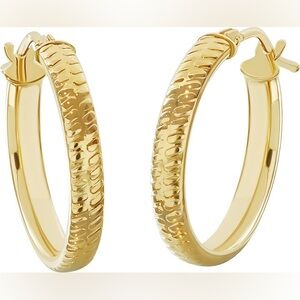 Bony Levy 14kt Hoop Earrings